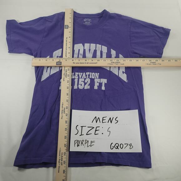 Leadville C Port & Company Short Sleeve Graphic Shirt Mens Size S Purple - Picture 6 of 9